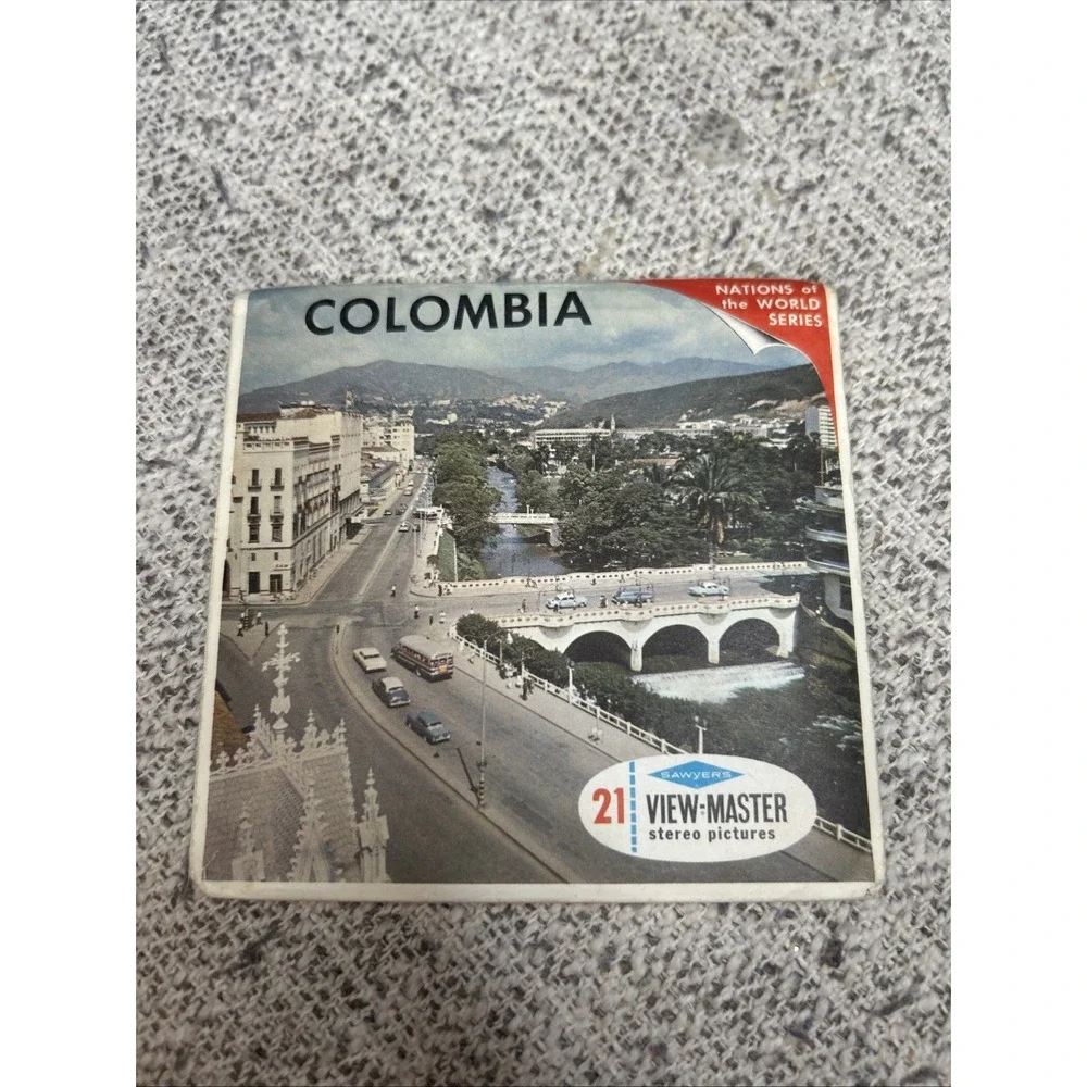 Sawyer's View Master Reel #B 044 Columbia Nations of the World circa 1960s